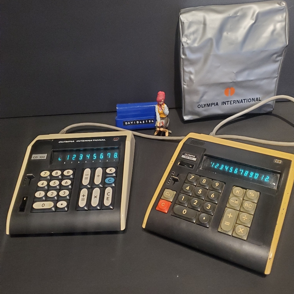 Olympia desktop calculators